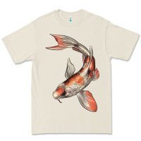 Bone Koi Fish Premium Tee - LillyAllenDesigns