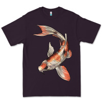 Plum Koi Fish Premium Tee - LillyAllenDesigns