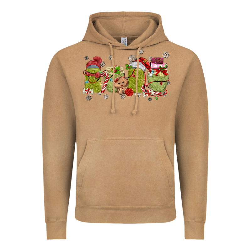 Canned Pickles Christmas Light Vintage Hoodie by MaliasSmallBusiness | Teevron