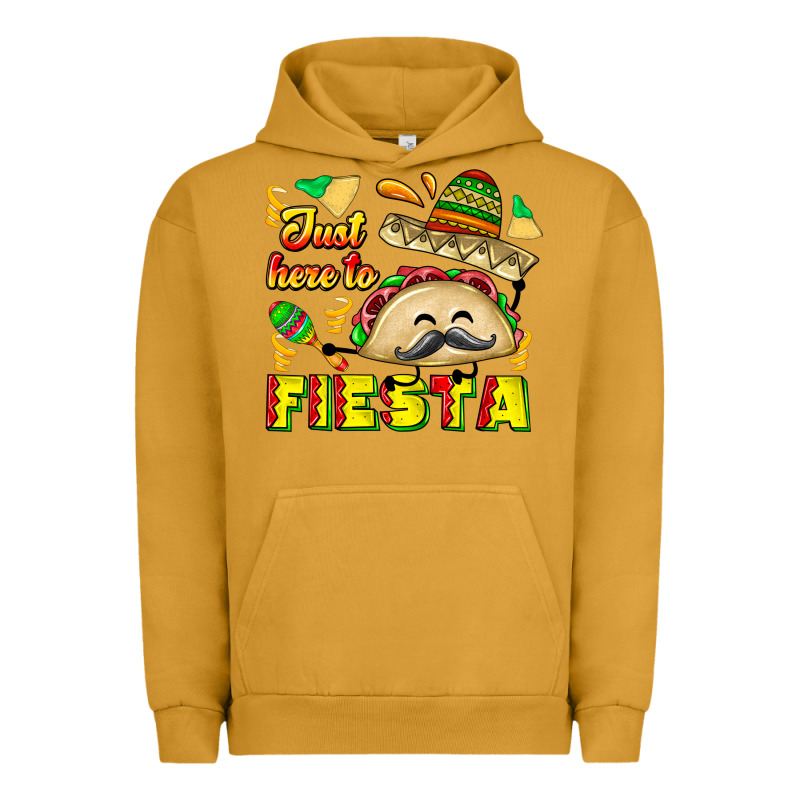 Just Here To Fiesta Urban Hoodie by CowhideDigitalArt | Teevron