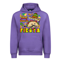Tulip Just Here To Fiesta Urban Hoodie - CowhideDigitalArt