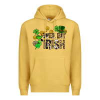 Antique Gold Wee bit o' Irish St. Patrick's Premium Hoodie - CowGirlArtShop