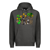 Charcoal Heather Wee bit o' Irish St. Patrick's Premium Hoodie - CowGirlArtShop