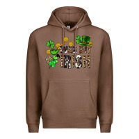 Chestnut Wee bit o' Irish St. Patrick's Premium Hoodie - CowGirlArtShop