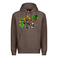 Coffee Wee bit o' Irish St. Patrick's Premium Hoodie - CowGirlArtShop