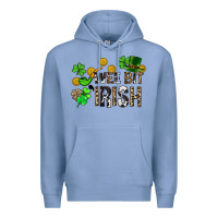 Colony Blue Wee bit o' Irish St. Patrick's Premium Hoodie - CowGirlArtShop