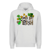 Dove Grey Wee bit o' Irish St. Patrick's Premium Hoodie - CowGirlArtShop