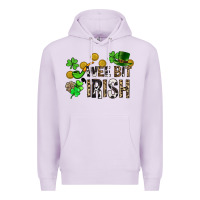 Lilac Wee bit o' Irish St. Patrick's Premium Hoodie - CowGirlArtShop