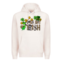 Pale Pink Wee bit o' Irish St. Patrick's Premium Hoodie - CowGirlArtShop
