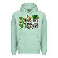 Seafoam Wee bit o' Irish St. Patrick's Premium Hoodie - CowGirlArtShop