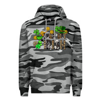 Slate Camo Wee bit o' Irish St. Patrick's Premium Hoodie - CowGirlArtShop