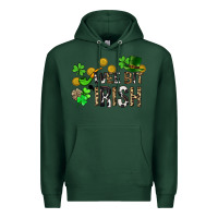 Sports Green Wee bit o' Irish St. Patrick's Premium Hoodie - CowGirlArtShop