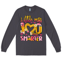 Smoke little miss 100 days smarter Long Sleeve Tee - Artiststas
