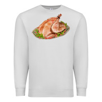 Dove Grey turkey fa element 1 Premium Sweatshirt - FaDigitalArtStudio
