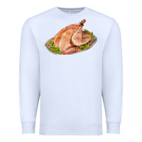 White turkey fa element 1 Premium Sweatshirt - FaDigitalArtStudio