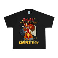 Black relax were all crazy its not competition Urban Heavy Tee - JahusDesignShop