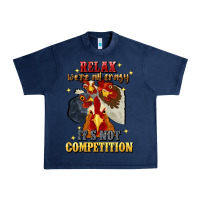 Navy relax were all crazy its not competition Urban Heavy Tee - JahusDesignShop