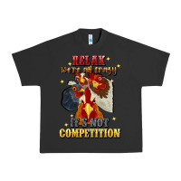 Pigment Black relax were all crazy its not competition Urban Heavy Tee - JahusDesignShop