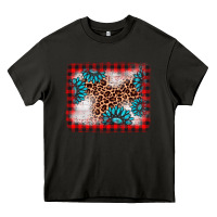 Asphalt Christmas gemstone leopard background Heavy Core Tee - AdoDesignShop