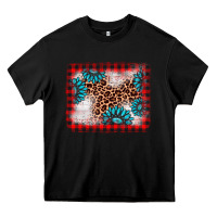 Black Christmas gemstone leopard background Heavy Core Tee - AdoDesignShop