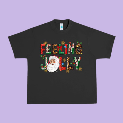 Feeling Jolly Urban Heavy Tee Designed By Nancycooperartshop