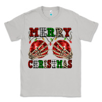 Moon Dust Merry Christmas skeleton hands boobs Classic Tee - NancyCooperArtShop