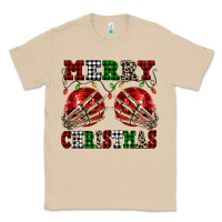 Mushroom Merry Christmas skeleton hands boobs Classic Tee - NancyCooperArtShop