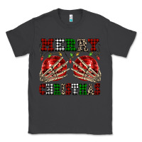 Smoke Merry Christmas skeleton hands boobs Classic Tee - NancyCooperArtShop