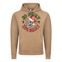 Vintage Coffee so merry it's scary Vintage Hoodie - MaliasSmallBusiness