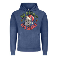 Vintage Denim so merry it's scary Vintage Hoodie - MaliasSmallBusiness