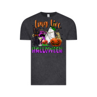 Vintage Black long live halloween Vintage Tee - NancyCooperArtShop