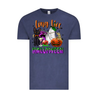 Vintage Denim long live halloween Vintage Tee - NancyCooperArtShop
