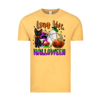 Vintage Mustard long live halloween Vintage Tee - NancyCooperArtShop