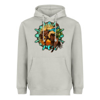 Moon Dust gemstone cowboy Heavyweight Hoodie - OliviaCreatesArt