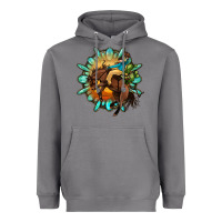 Storm gemstone cowboy Heavyweight Hoodie - OliviaCreatesArt
