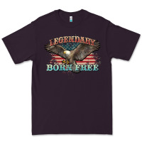 Plum legendary born free eagle Premium Tee - NancyCooperArtShop