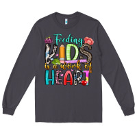 Smoke feeding kids is a work of heart Long Sleeve Tee - Artiststas