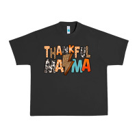 Pigment Black Thankful Mama Urban Heavy Tee - MaliasSmallBusiness