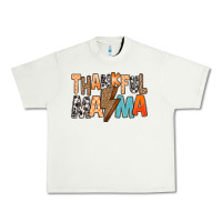Pistachio Thankful Mama Urban Heavy Tee - MaliasSmallBusiness