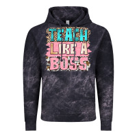 Cloud Black teach like a boss Vintage Hoodie - NancyCooperArtShop