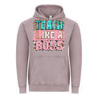 Vintage Zinc teach like a boss Vintage Hoodie - NancyCooperArtShop