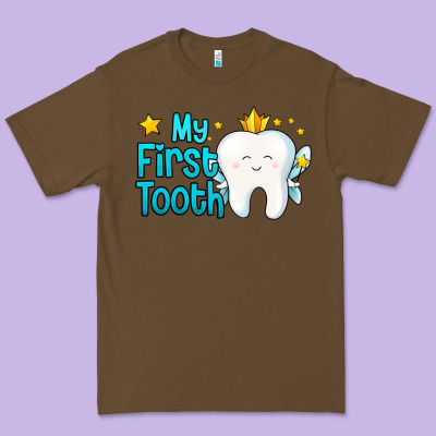 My First Tooth Tooth Fairy Premium Tee Designed By Jasminsmagicworld