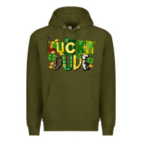Army Green Lucky dude  St. Patrick's Day Premium Hoodie - CowGirlArtShop