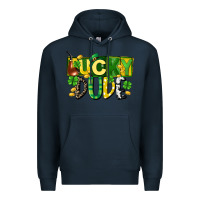 Navy Lucky dude  St. Patrick's Day Premium Hoodie - CowGirlArtShop