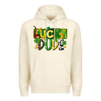 Sandshell Lucky dude  St. Patrick's Day Premium Hoodie - CowGirlArtShop