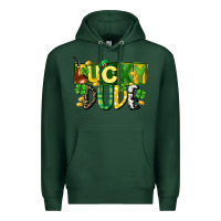 Sports Green Lucky dude  St. Patrick's Day Premium Hoodie - CowGirlArtShop