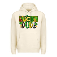 Tofu Lucky dude  St. Patrick's Day Premium Hoodie - CowGirlArtShop