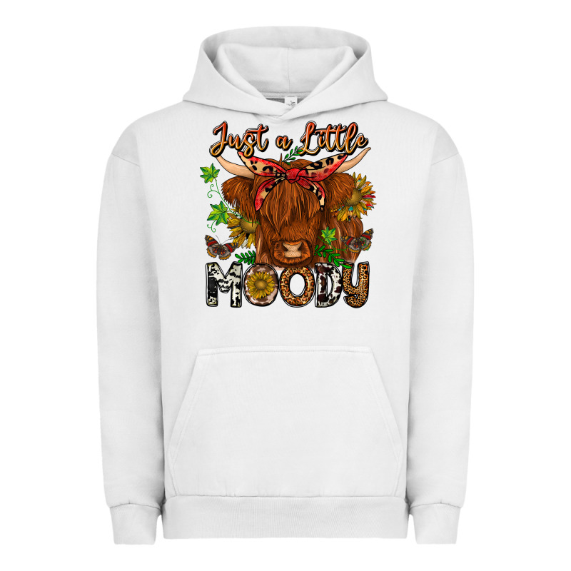 Just A Little Moody Urban Hoodie by CowhideDigitalArt | Teevron