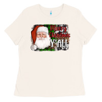 Bone santa merry christmas y'all Ladies Tee - AdoDesignShop
