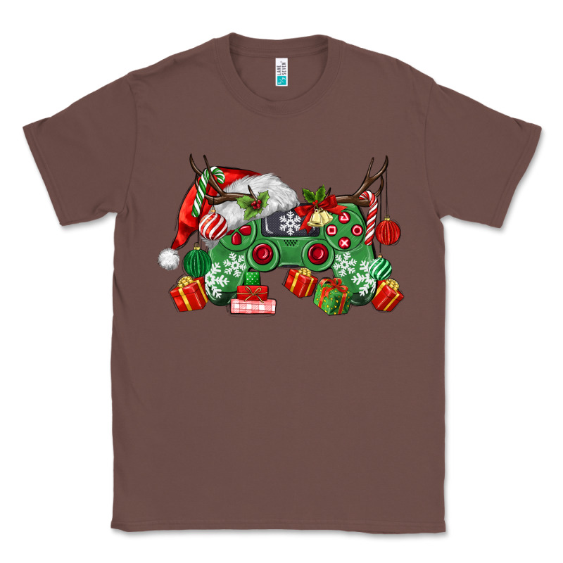 Christmas Game Controller Classic Tee by MaliasSmallBusiness | Teevron